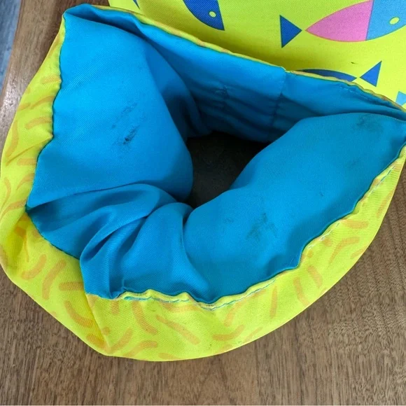 Speedo Kids Swim Vest - Yellow and Blue. Size 30-50lb - Picture 5 of 7